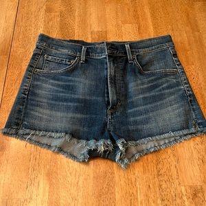 NWT Golde jean shorts 27